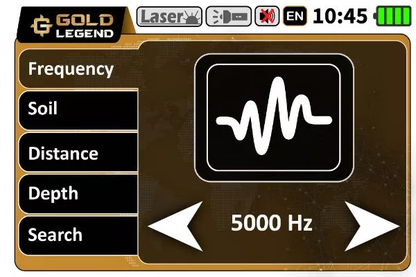 free mode frequency