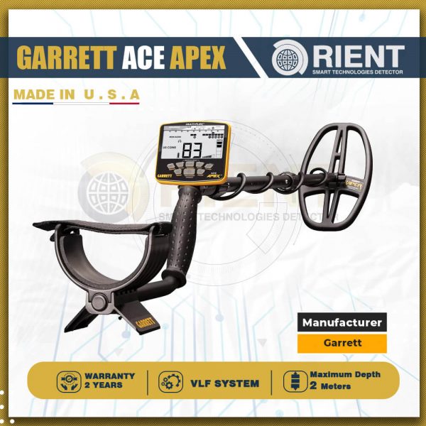 Garrett ACE APEX Garrett ACE 400i, kullanımı kolay basit bir metal dedektörüdür