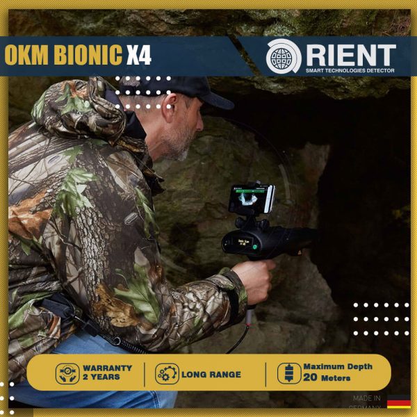 BIONIC X4 Bionic X4 From OKM | Long Range Gold & Metal Detector