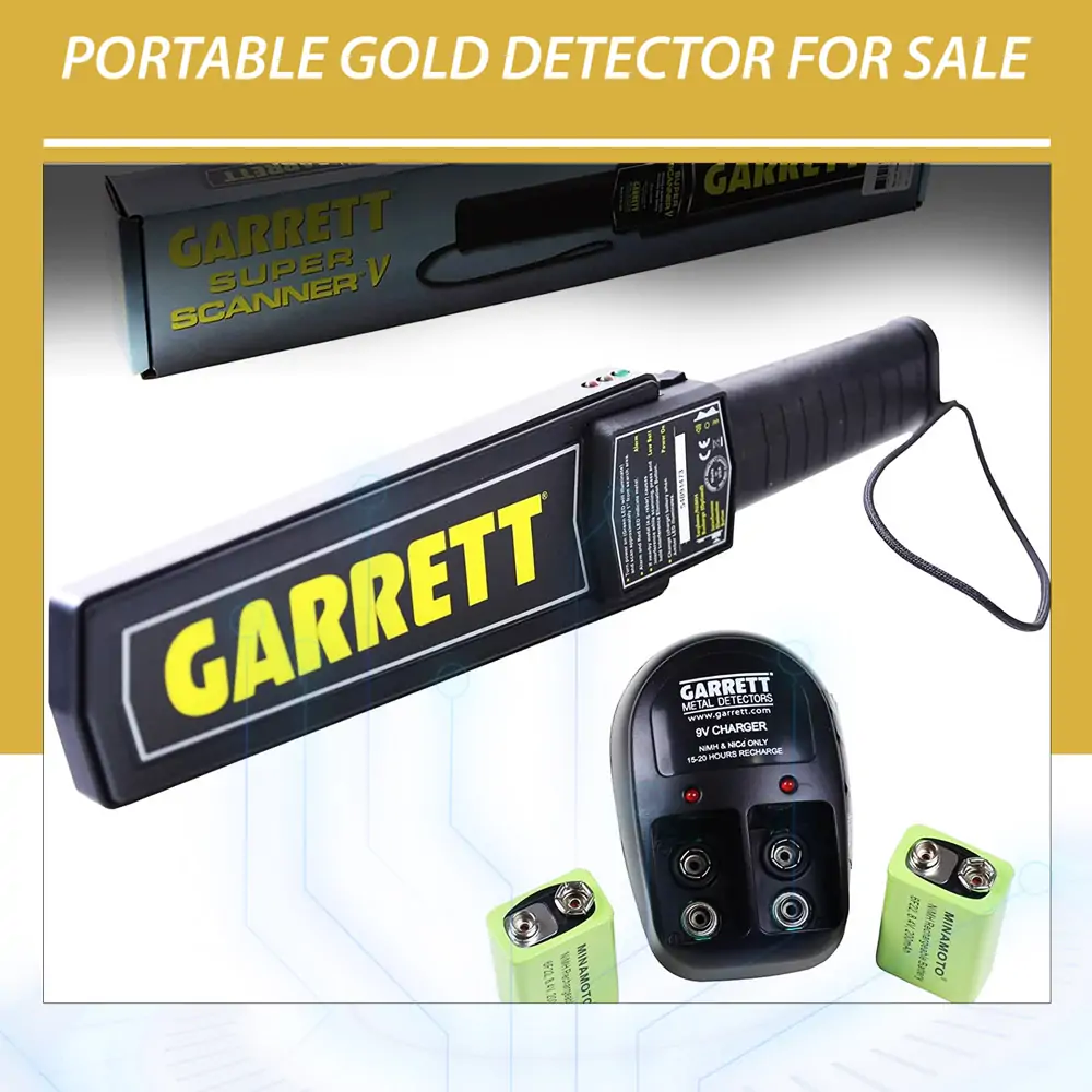Portable gold detector for sale