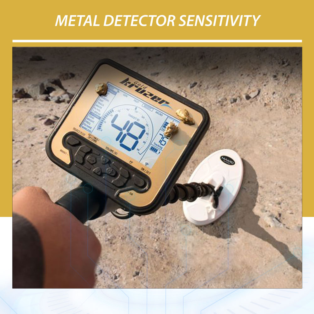 Metal detector sensitivity