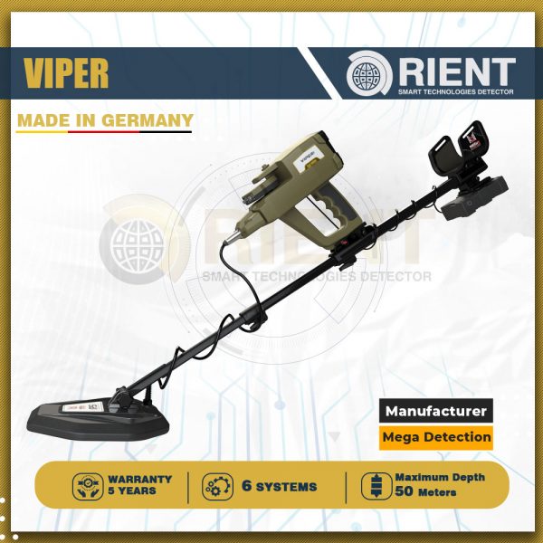 Viper Metal Detector Gold Legend Metal Detector - 5 Search Systems