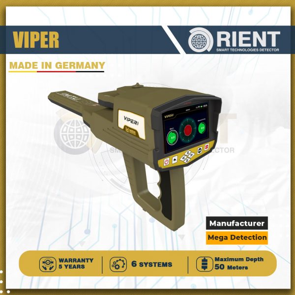 Viper Metal Detector Viper Metal Dedektörü | 6 Arama Sistemi - Almanya'da Üretildi