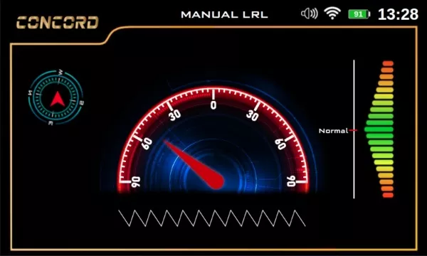 manual LRL screen