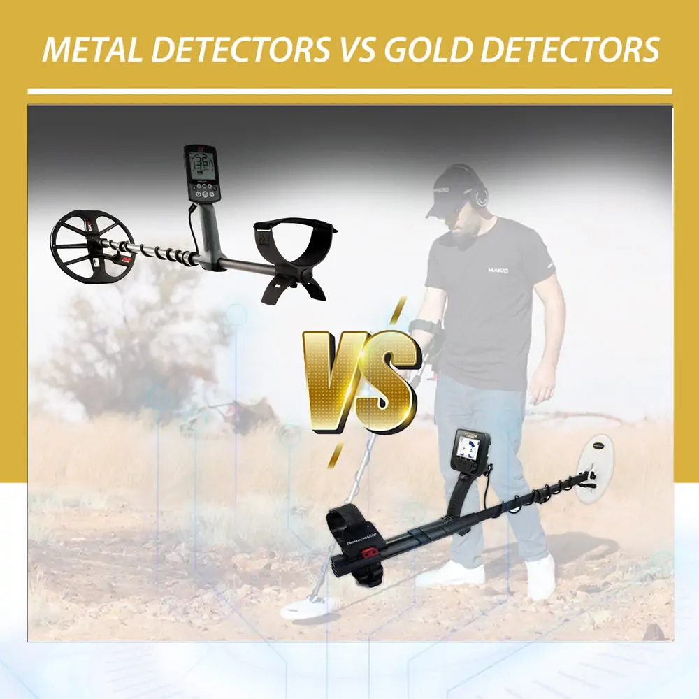 Metal detectors vs Gold detectors