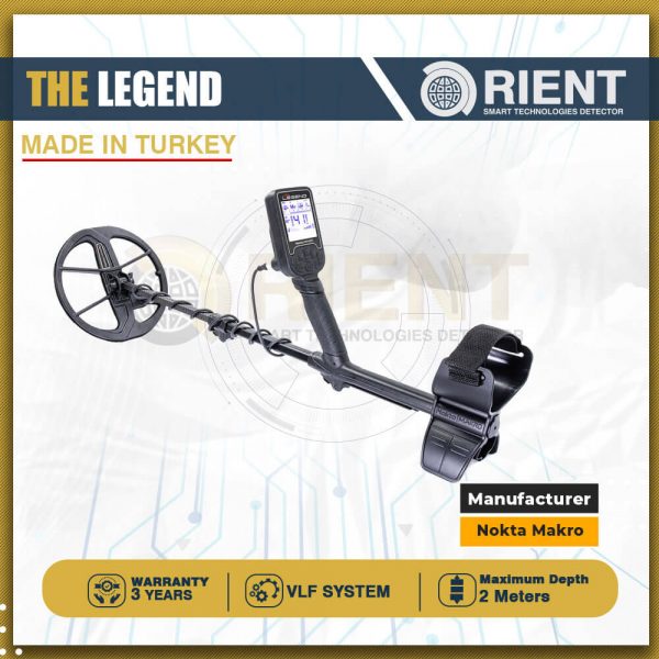The Legend metal detector The Legend Metal Detector with New S.M.F Technology