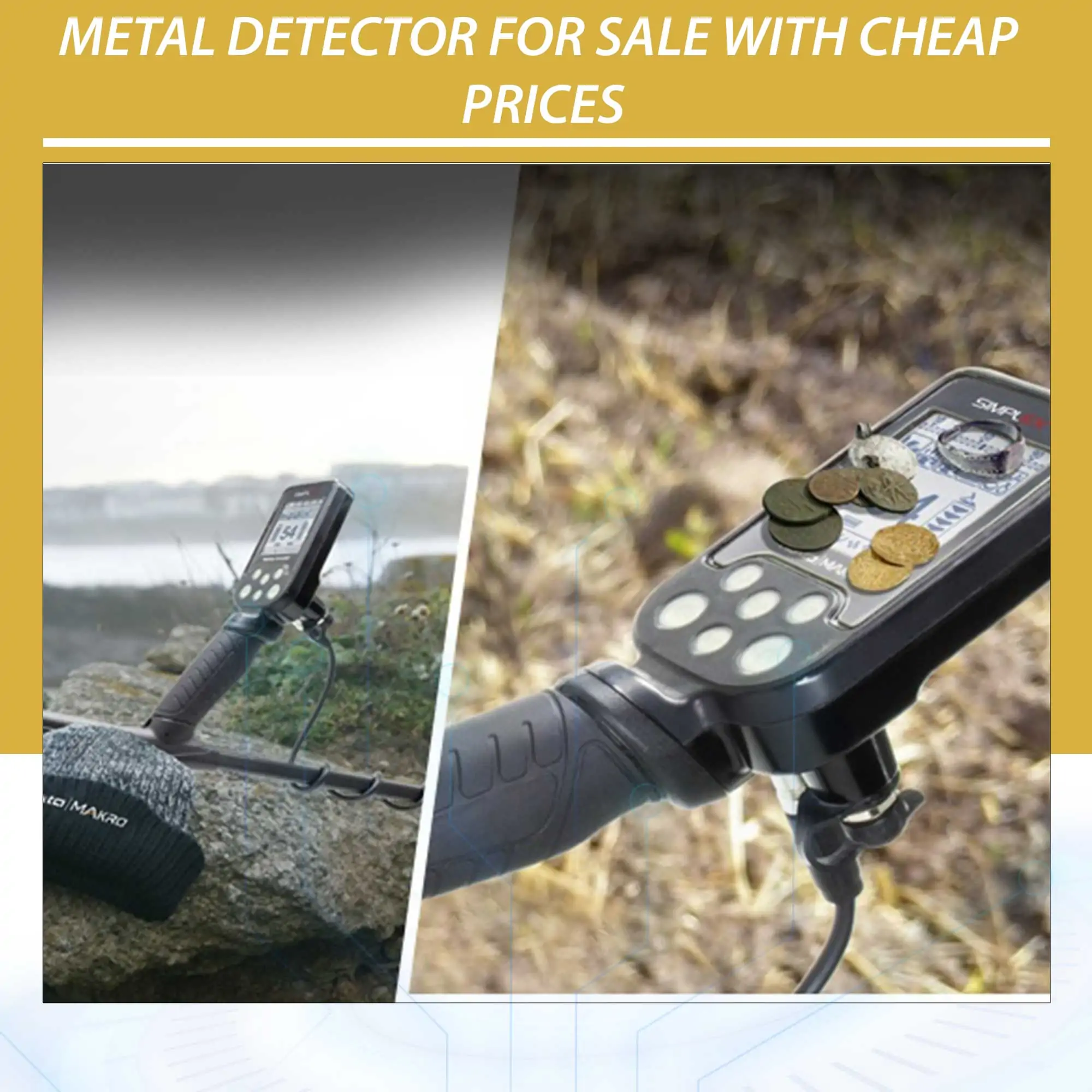 Metal detector for sale