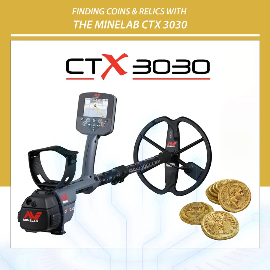 Finding Coins & Relics with the Minelab CTX 3030