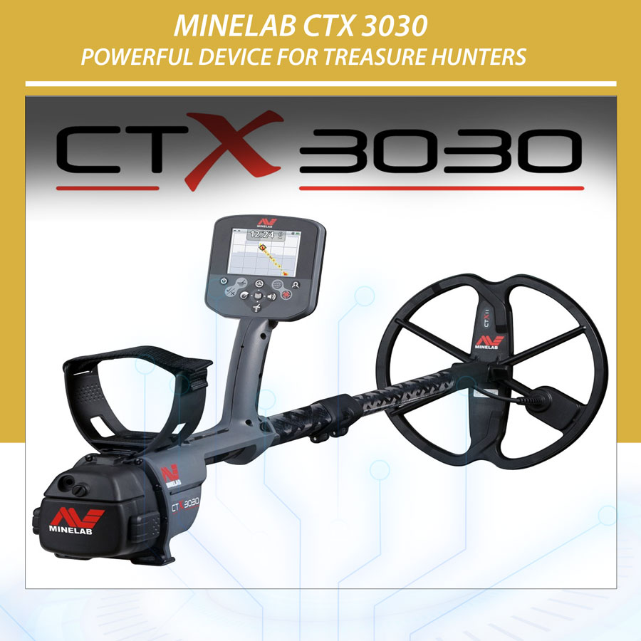 Minelab CTX 3030 Powerful device For Treasure Hunters