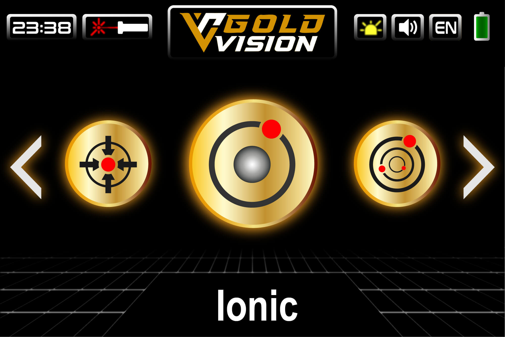 ionic system gold vision