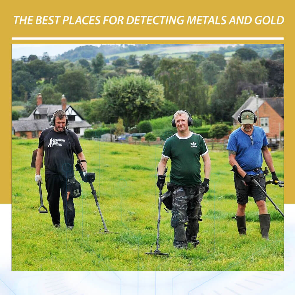 The Best Places for Detecting Metals and Gold