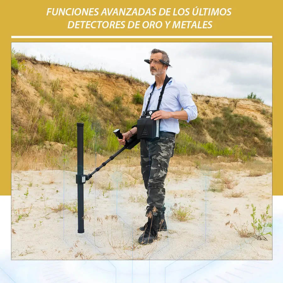 detectores de metales Funciones avanzadas de los últimos detectores de oro y metales
