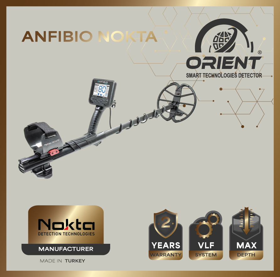 金属探知機Nokta Makro Anfibio Nokta Makro Anfibio Multi Waterproof Metal Detector Multi