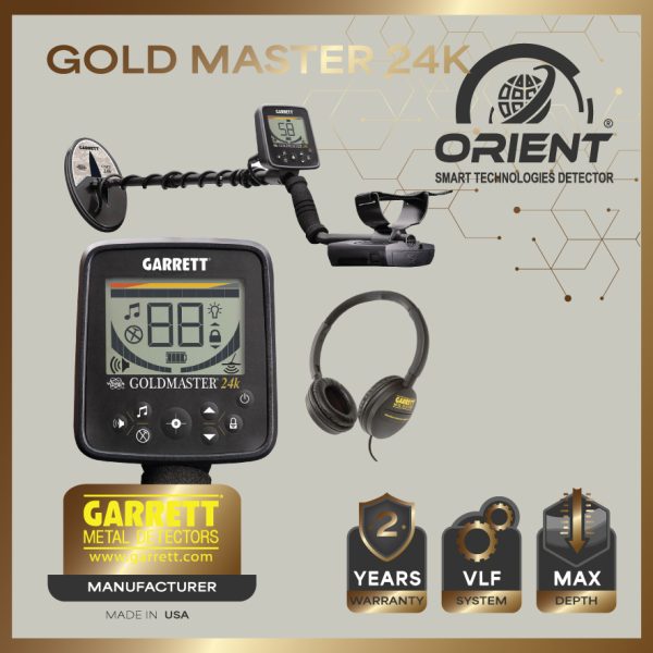 Garrett Gold Master 24K