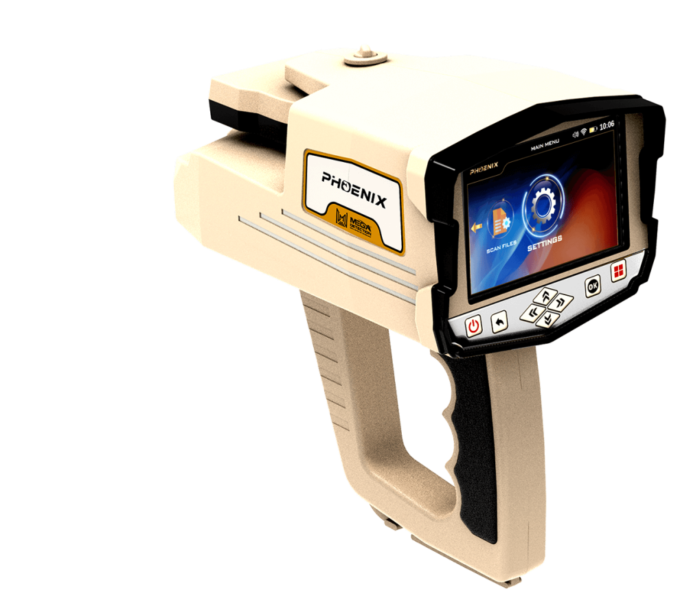 Phoenix Metal Detector 3D Ground Scanner - 3 Search Systems