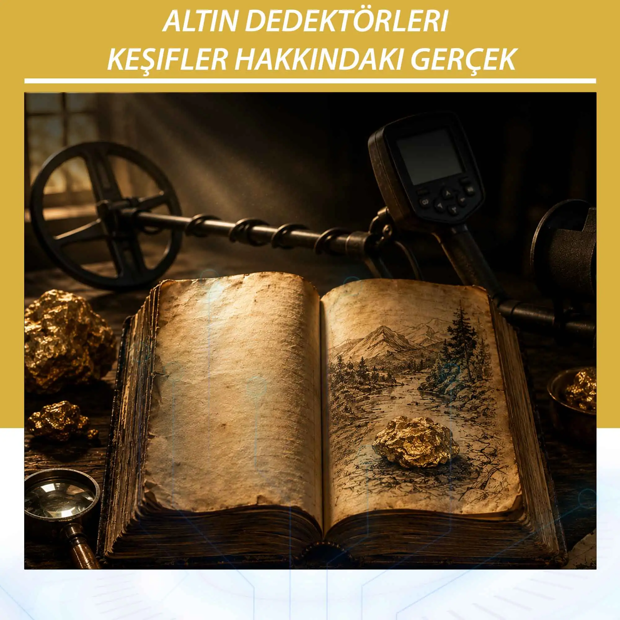 Altın dedektörleri - keşiflerle hakkindaki gerçekler