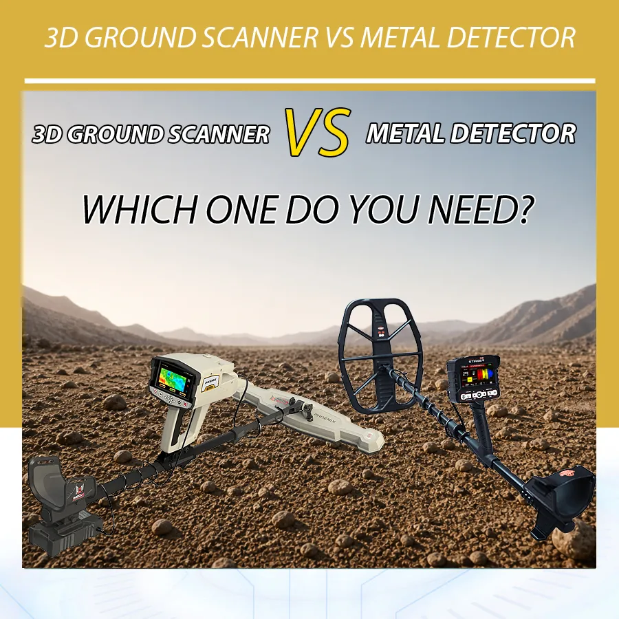 3D Ground Scanner vs Metal Detector Which One Do You Need