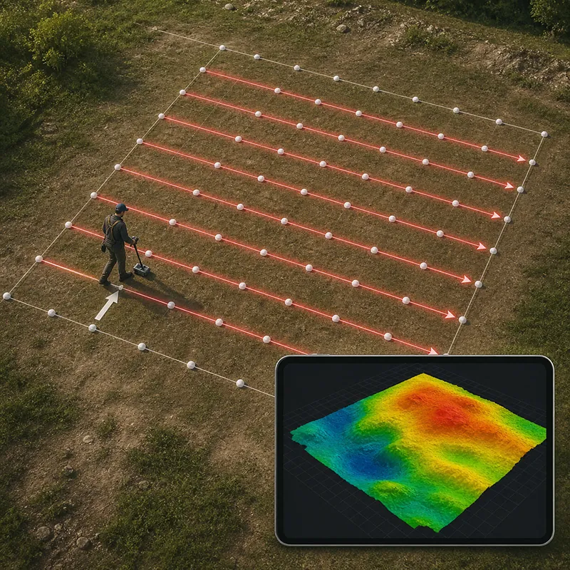 3D ground scan