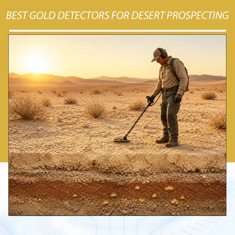 Best Gold Detectors for Desert Prospecting