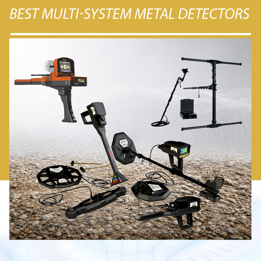 Best Multi-System Metal Detectors Complete Comparison Guide