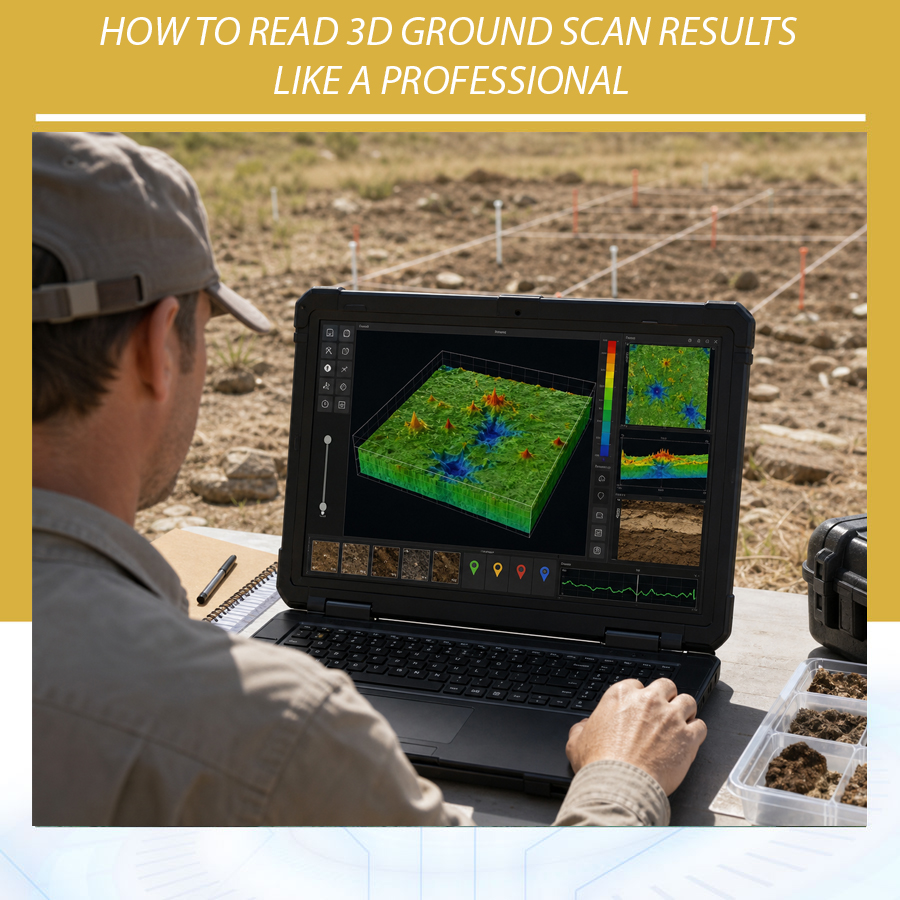 How to Read 3D Ground Scan Results Like a Professional