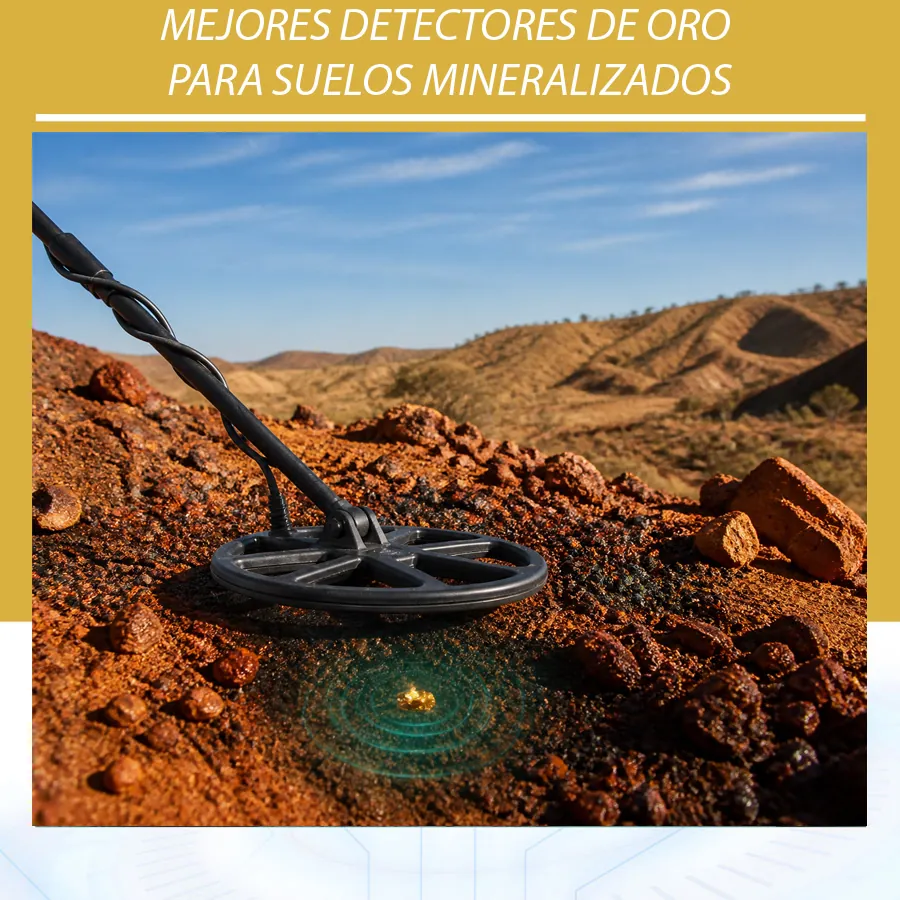 Mejores Detectores de Oro para Suelos Mineralizados