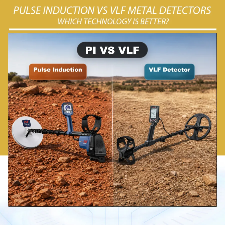 Pulse Induction vs VLF Metal Detectors which is better