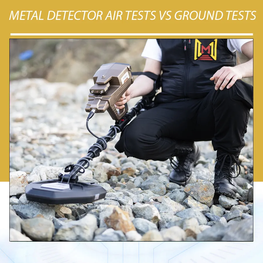 Metal Detector Air Tests vs Ground Tests