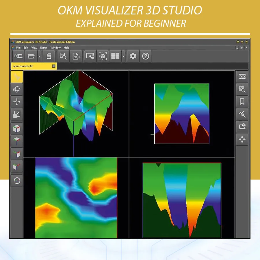OKM Visualizer 3D Studio Explained for Beginner