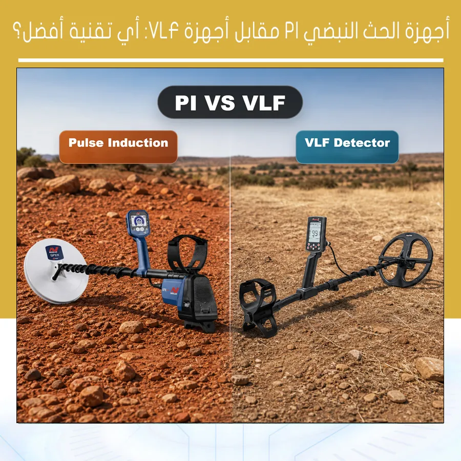 أجهزة الحث النبضي PI مقابل أجهزة VLF أي تقنية أفضل؟
