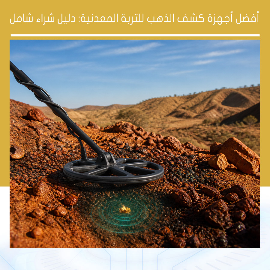 أفضل أجهزة كشف الذهب للتربة المعدنية دليل شراء شامل