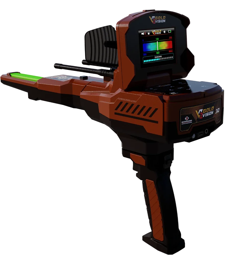 Gold Vision V2 is a Lightweight Metal Detector | 3D Ground Scanner