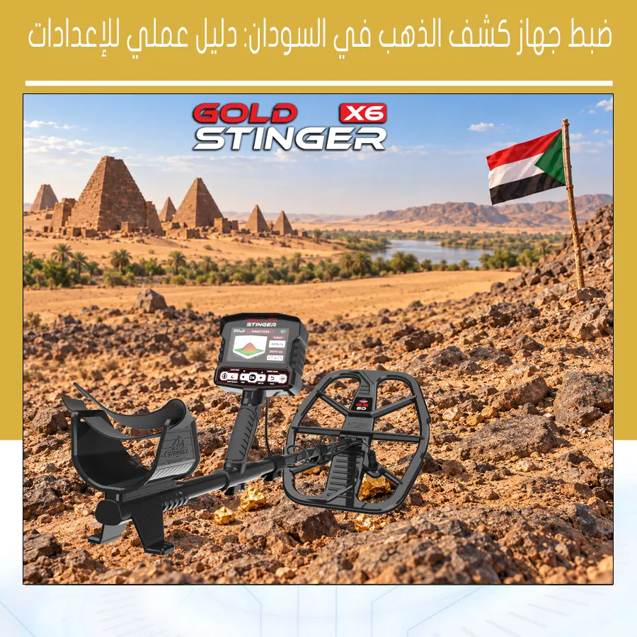 ضبط جهاز كشف الذهب في السودان